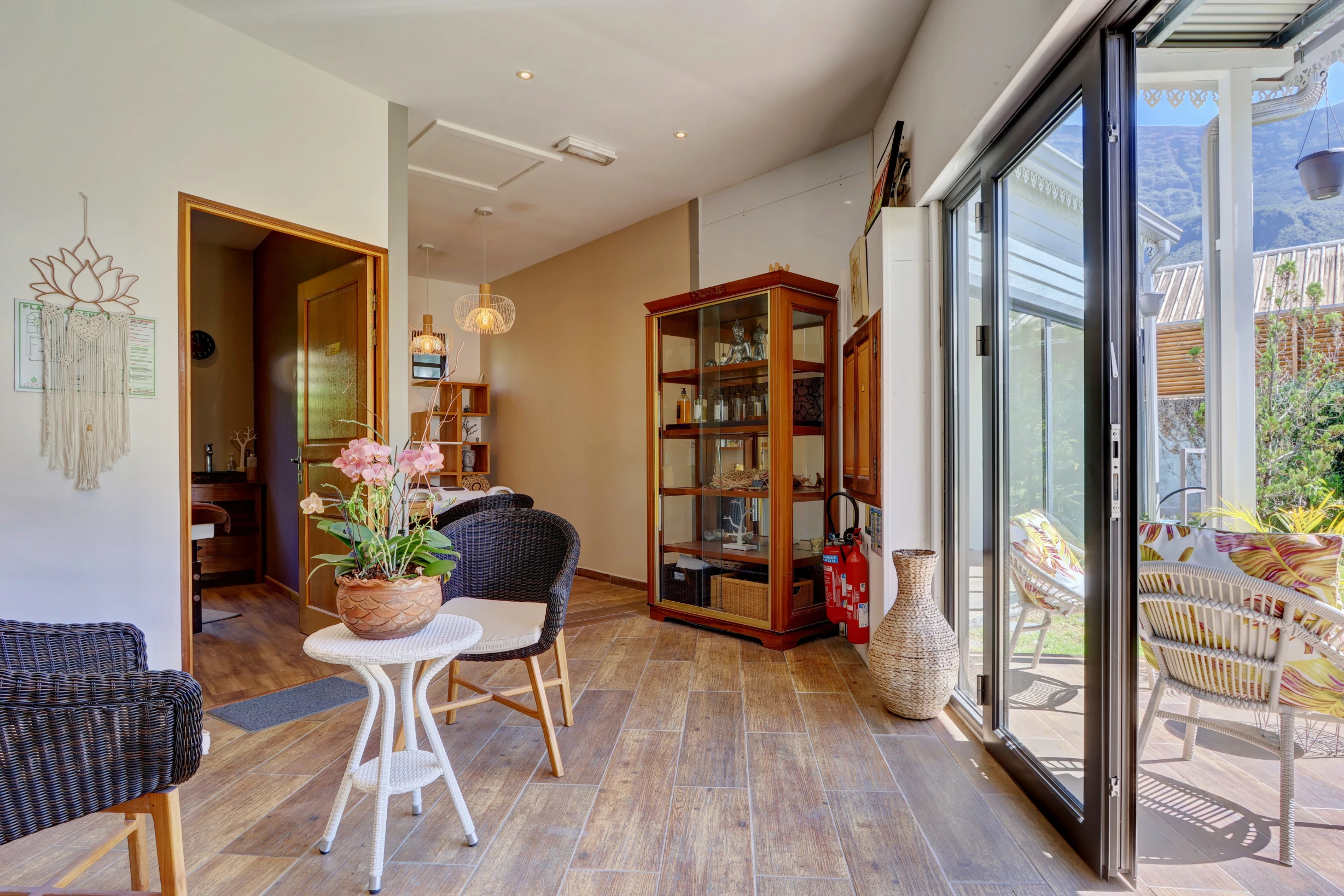 Dans la salle de spa - Le Vieux Cep